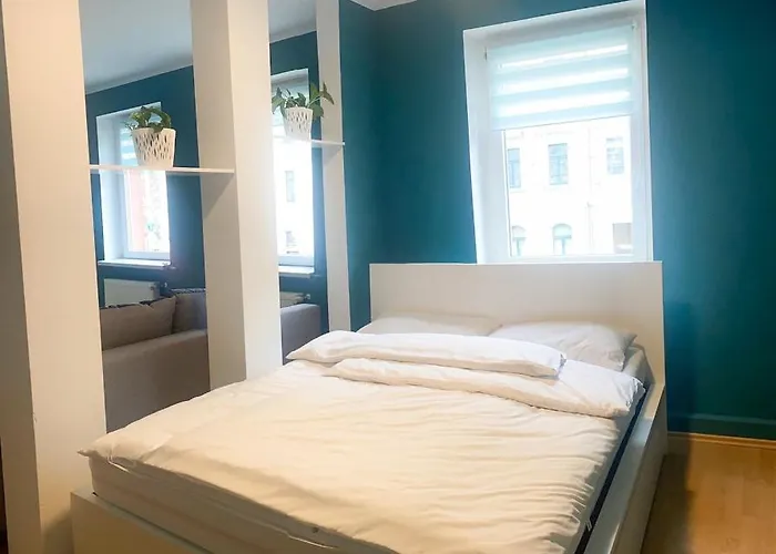 Апартаменты 263 Zentrum Nord Messe,hbf,a14 Лейпциг